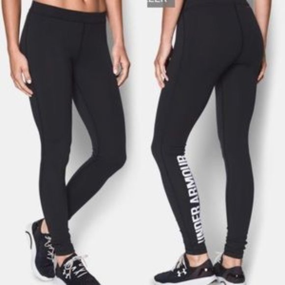 under armour wordmark leggings